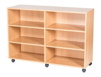 School 12 High Open Shelf Quad Unit
