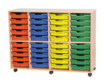 School 10 High 40 Tray Quad Unit