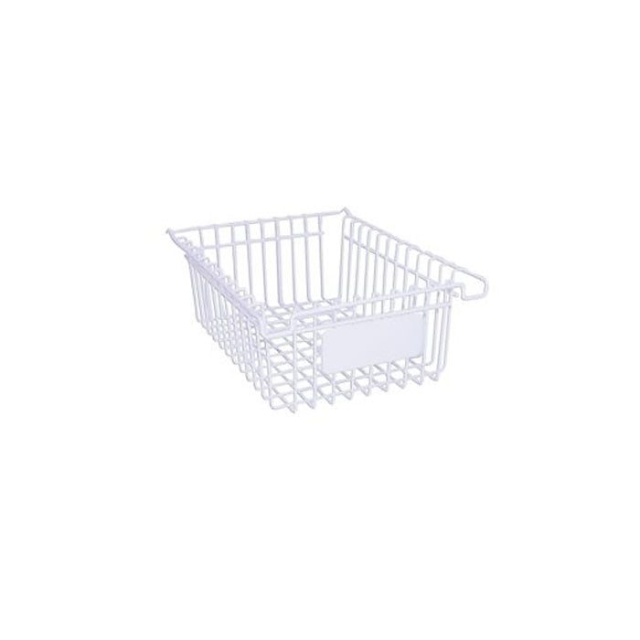 Gratnells Medical Compact Deep White Wire Basket