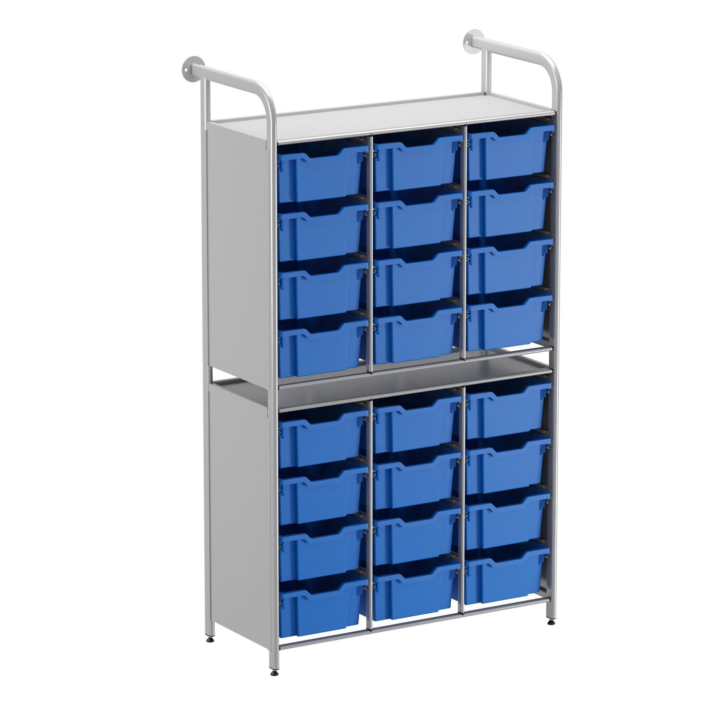 Gratnells Callero Custom Tall High-Store Starter Unit 24 Deep Trays