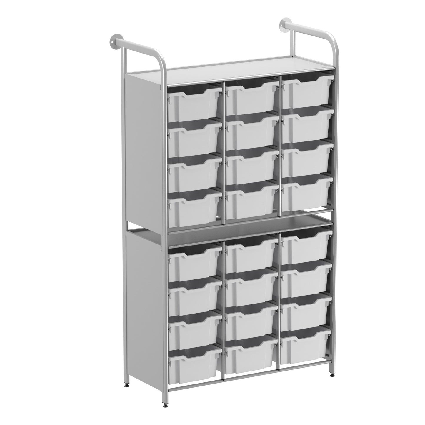 Gratnells Callero Custom Tall High-Store Starter Unit 24 Deep Trays