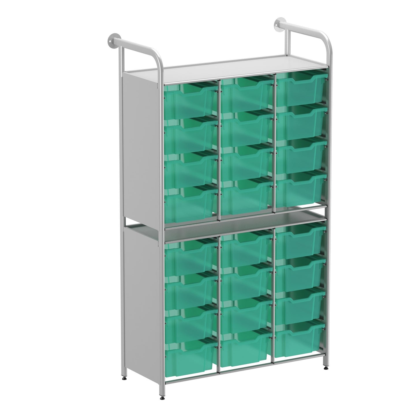 Gratnells Callero Custom Tall High-Store Starter Unit 24 Deep Trays