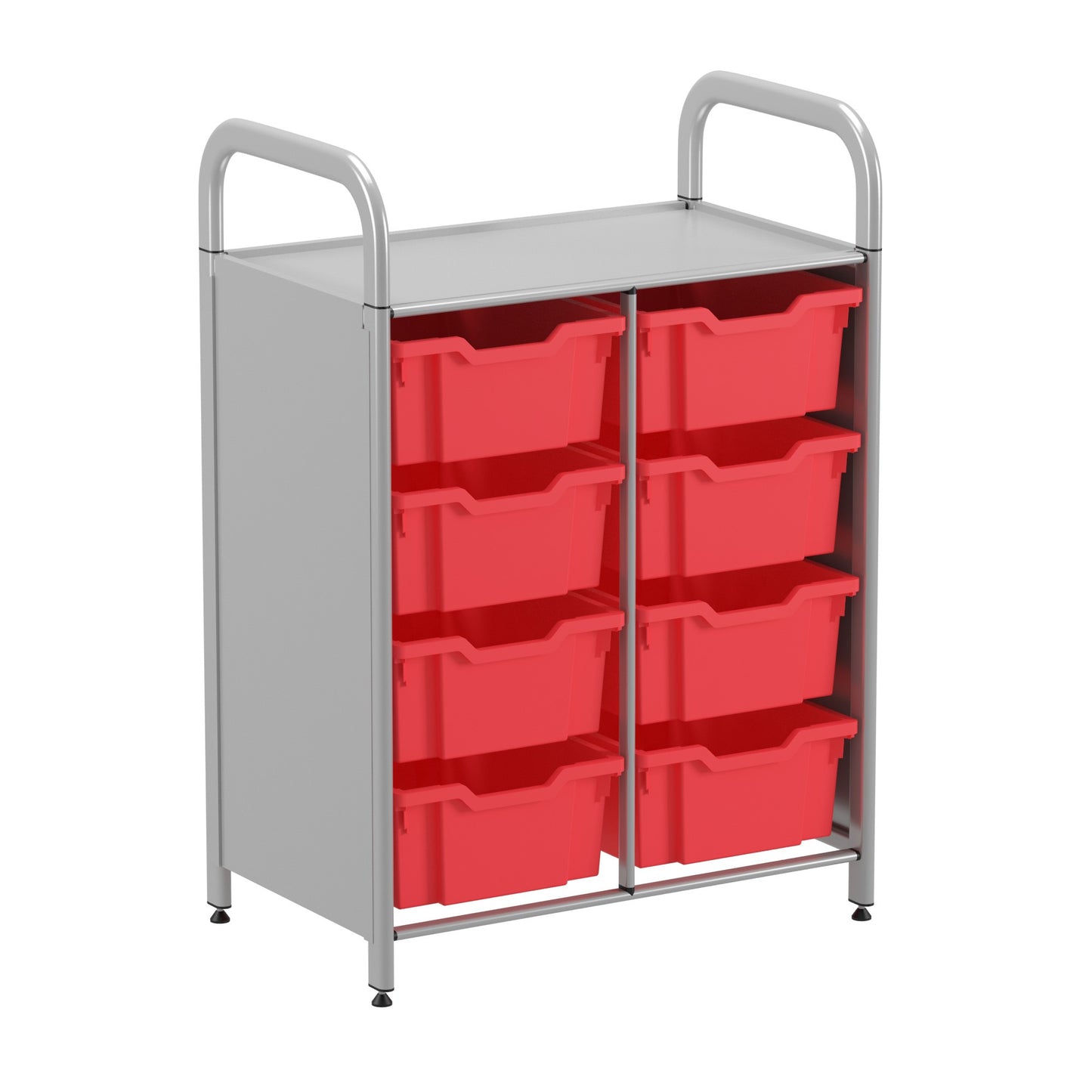 Gratnells Callero Custom Low Double Starter Unit 8 Deep Trays