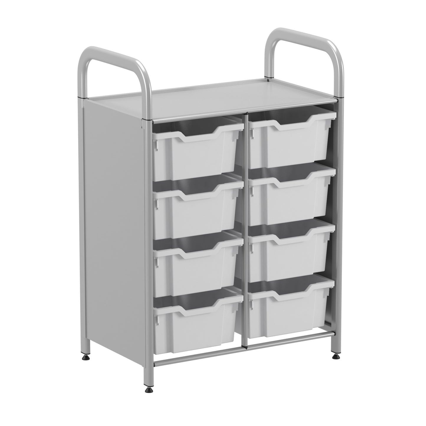 Gratnells Callero Custom Low Double Starter Unit 8 Deep Trays