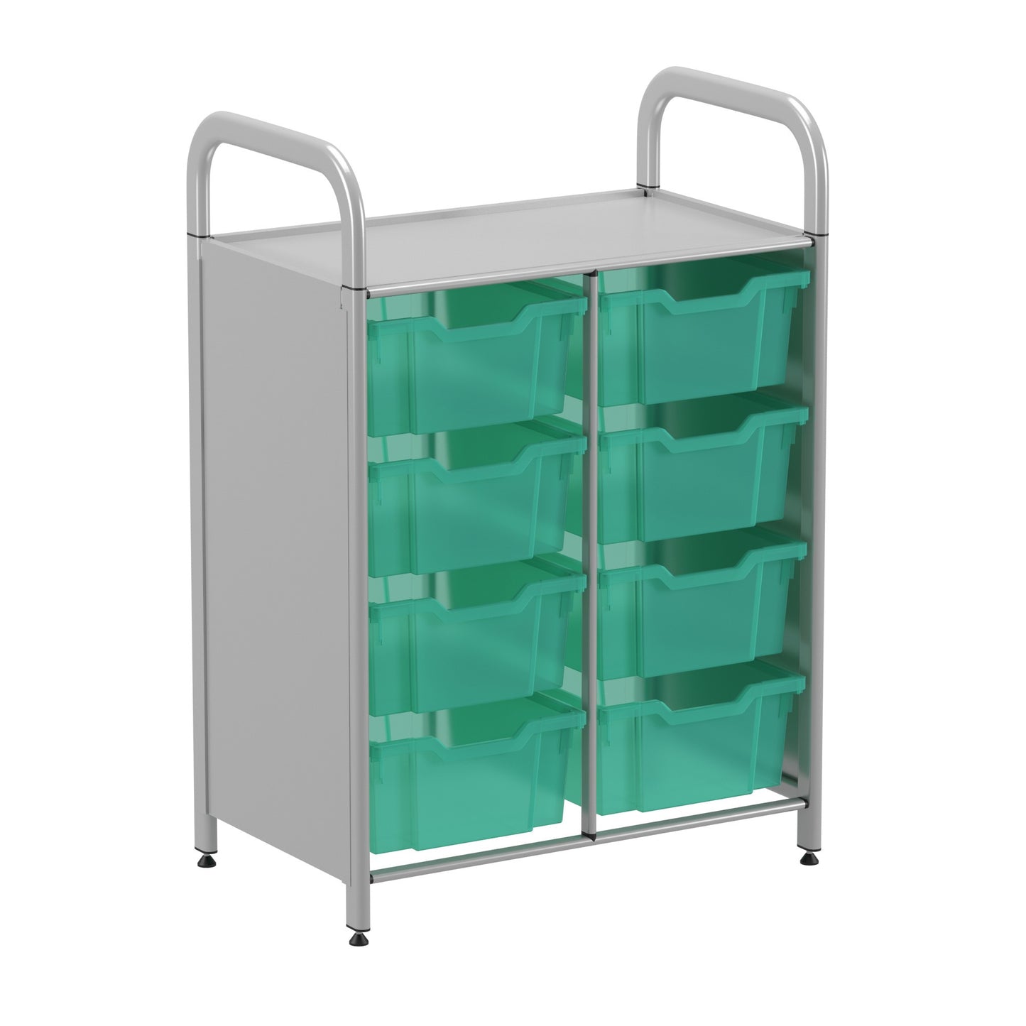 Gratnells Callero Custom Low Double Starter Unit 8 Deep Trays