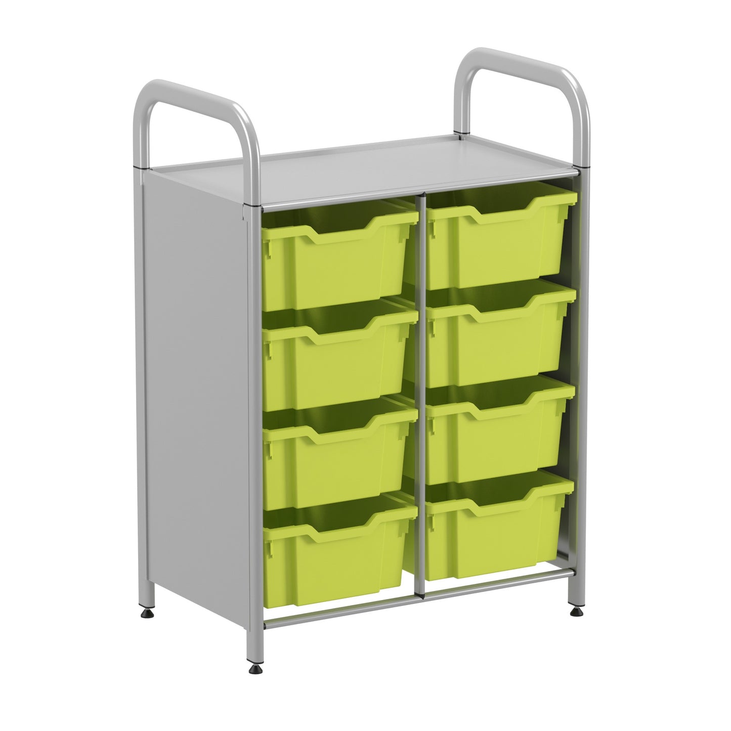 Gratnells Callero Custom Low Double Starter Unit 8 Deep Trays