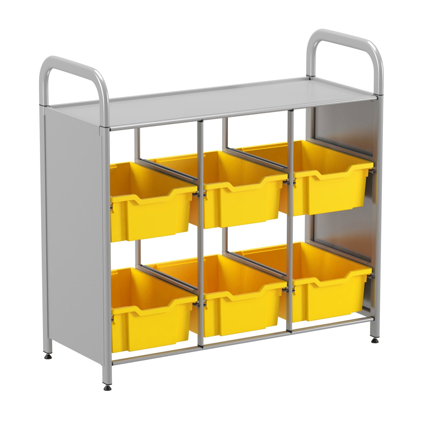 Gratnells Callero Custom Low Library Starter Unit 6 Deep Trays
