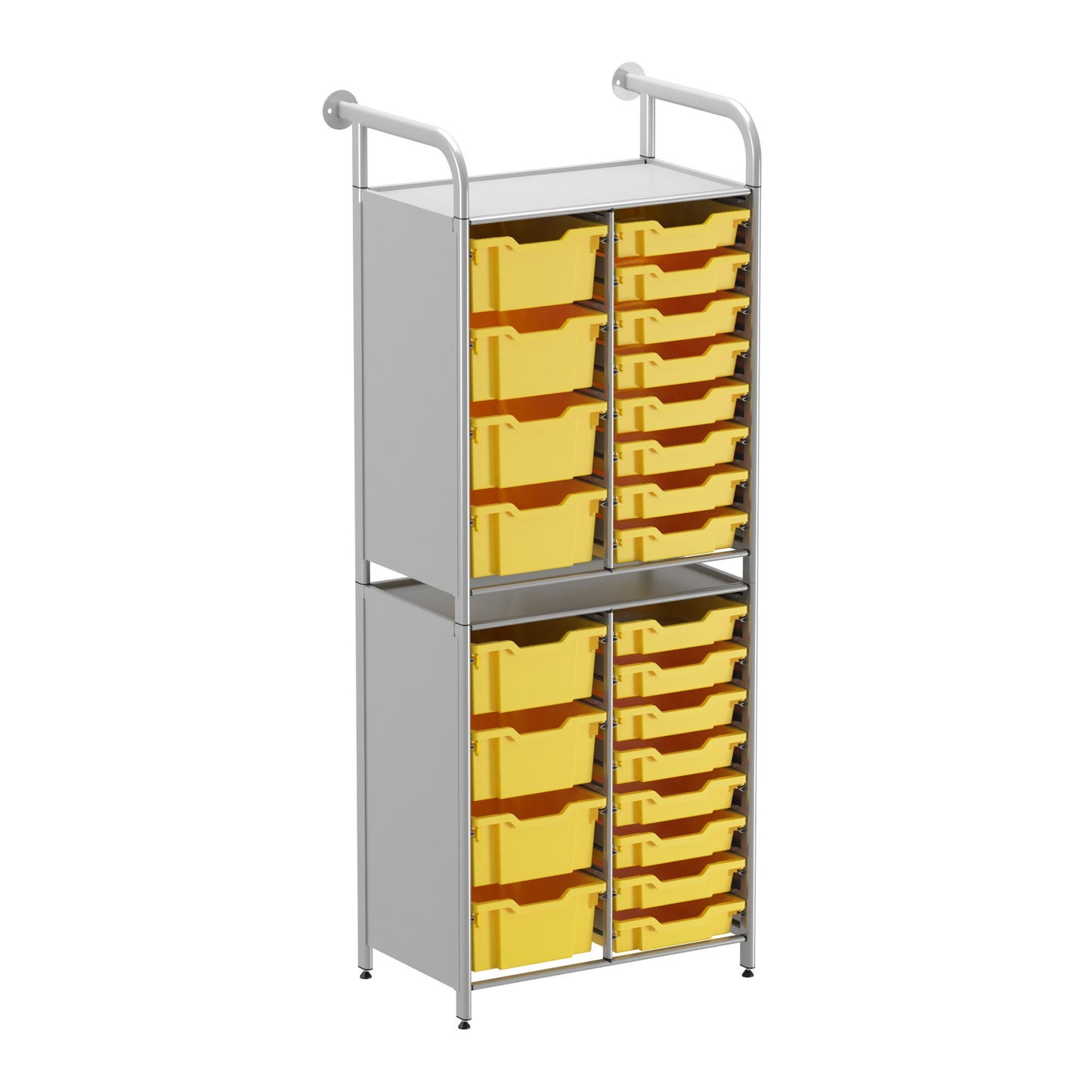Gratnells Callero Custom Tall Slim-Store Starter Unit 16 Shallow & 8 Deep Trays