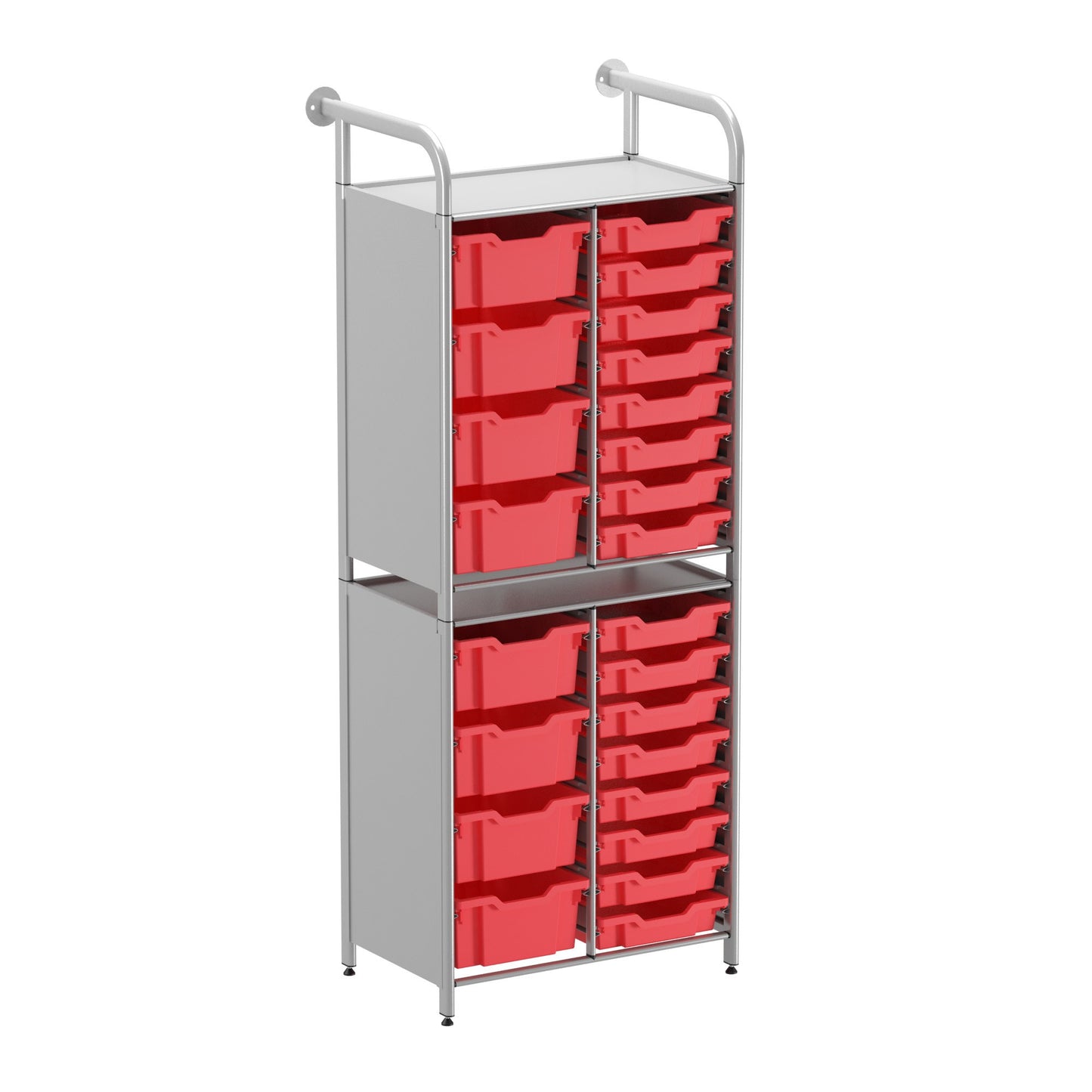 Gratnells Callero Custom Tall Slim-Store Starter Unit 16 Shallow & 8 Deep Trays