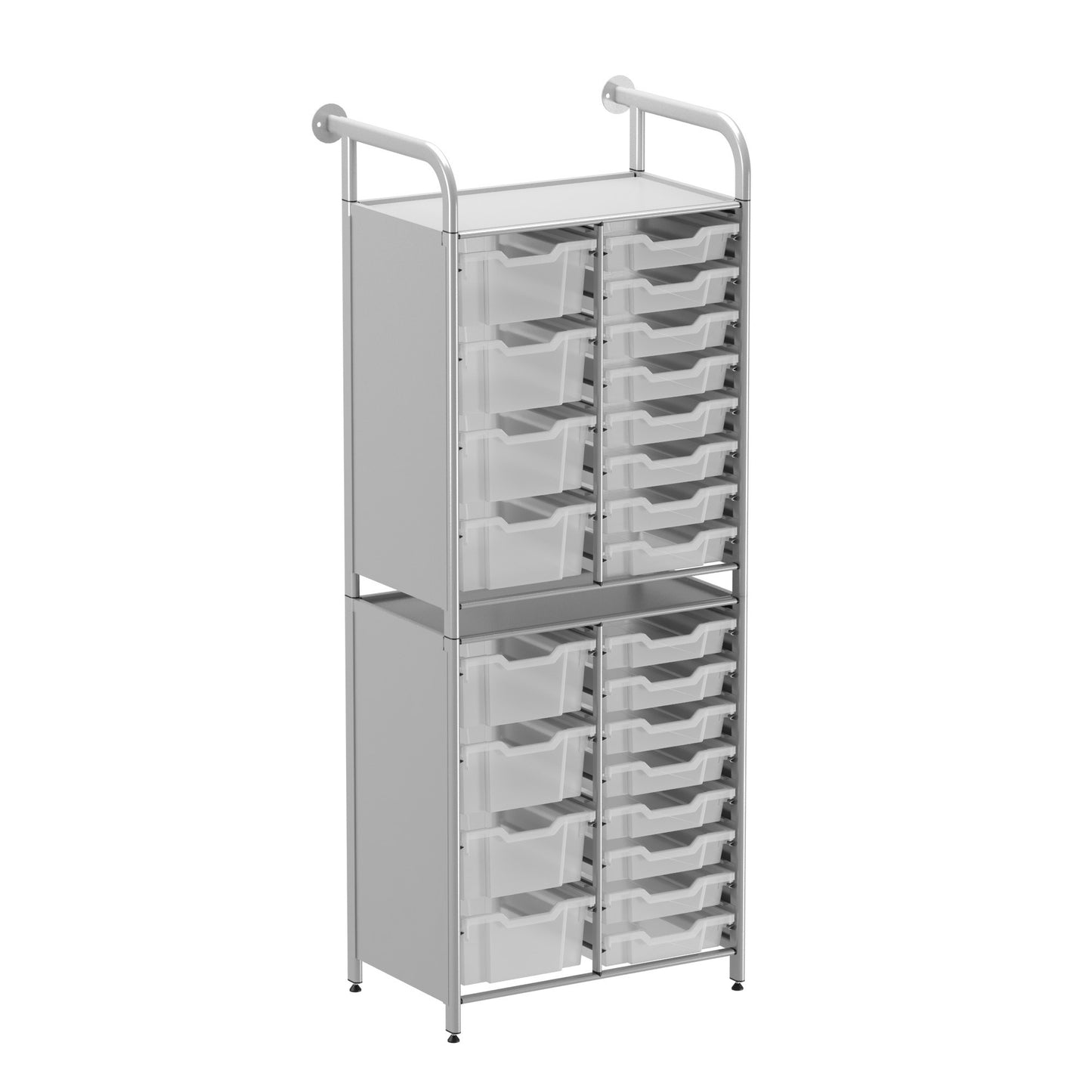 Gratnells Callero Custom Tall Slim-Store Starter Unit 16 Shallow & 8 Deep Trays