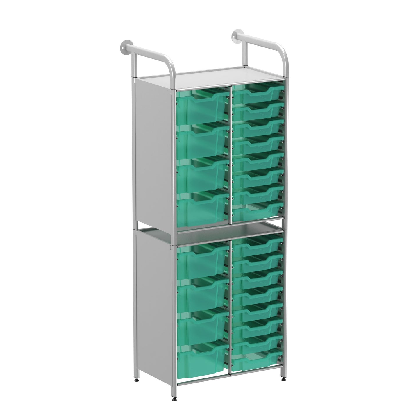 Gratnells Callero Custom Tall Slim-Store Starter Unit 16 Shallow & 8 Deep Trays