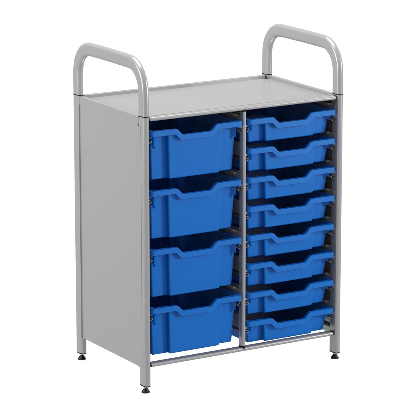 Gratnells Callero Custom Low Double Starter Unit 8 Shallow & 4 Deep Trays