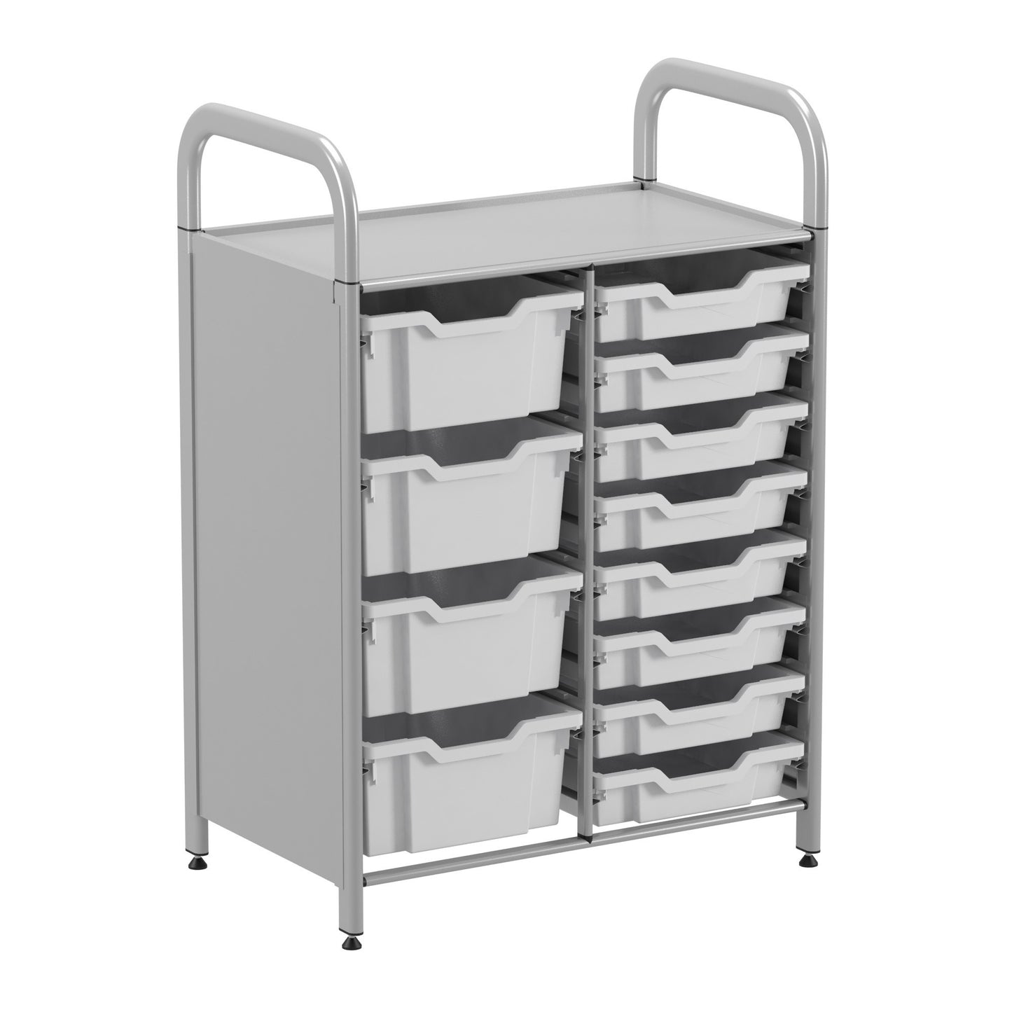 Gratnells Callero Custom Low Double Starter Unit 8 Shallow & 4 Deep Trays