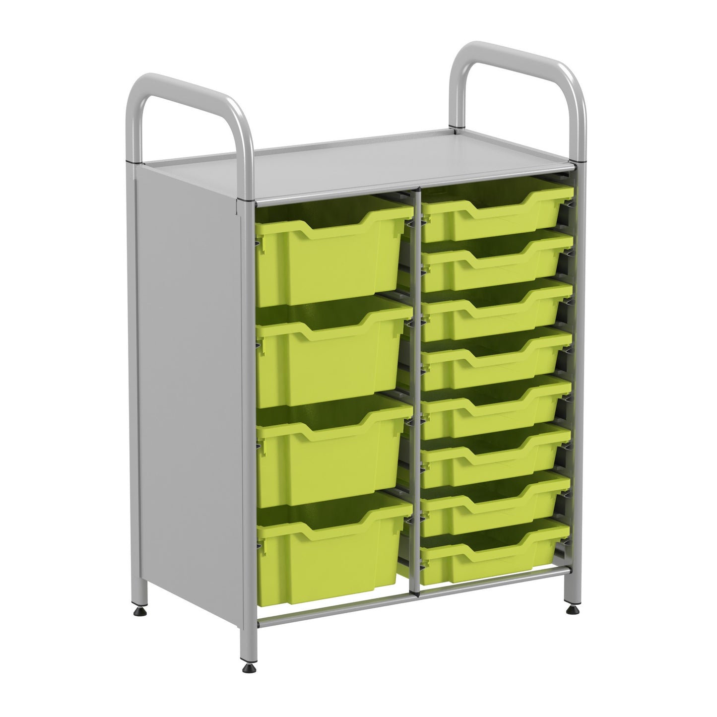 Gratnells Callero Custom Low Double Starter Unit 8 Shallow & 4 Deep Trays