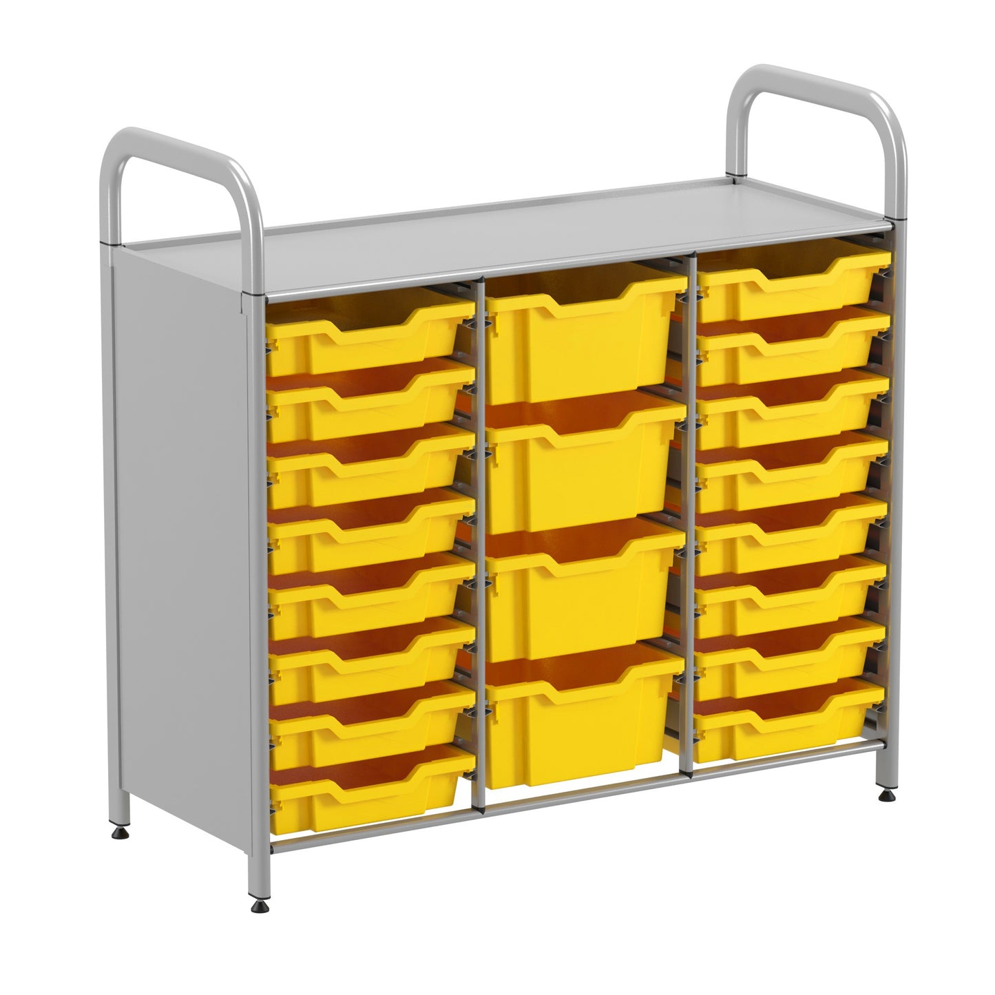 Gratnells Callero Custom Low Treble Starter Unit 16 Shallow & 4 Deep Trays