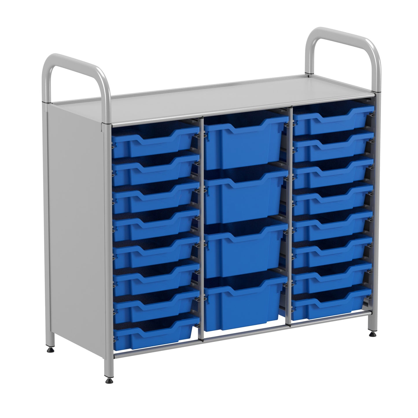Gratnells Callero Custom Low Treble Starter Unit 16 Shallow & 4 Deep Trays