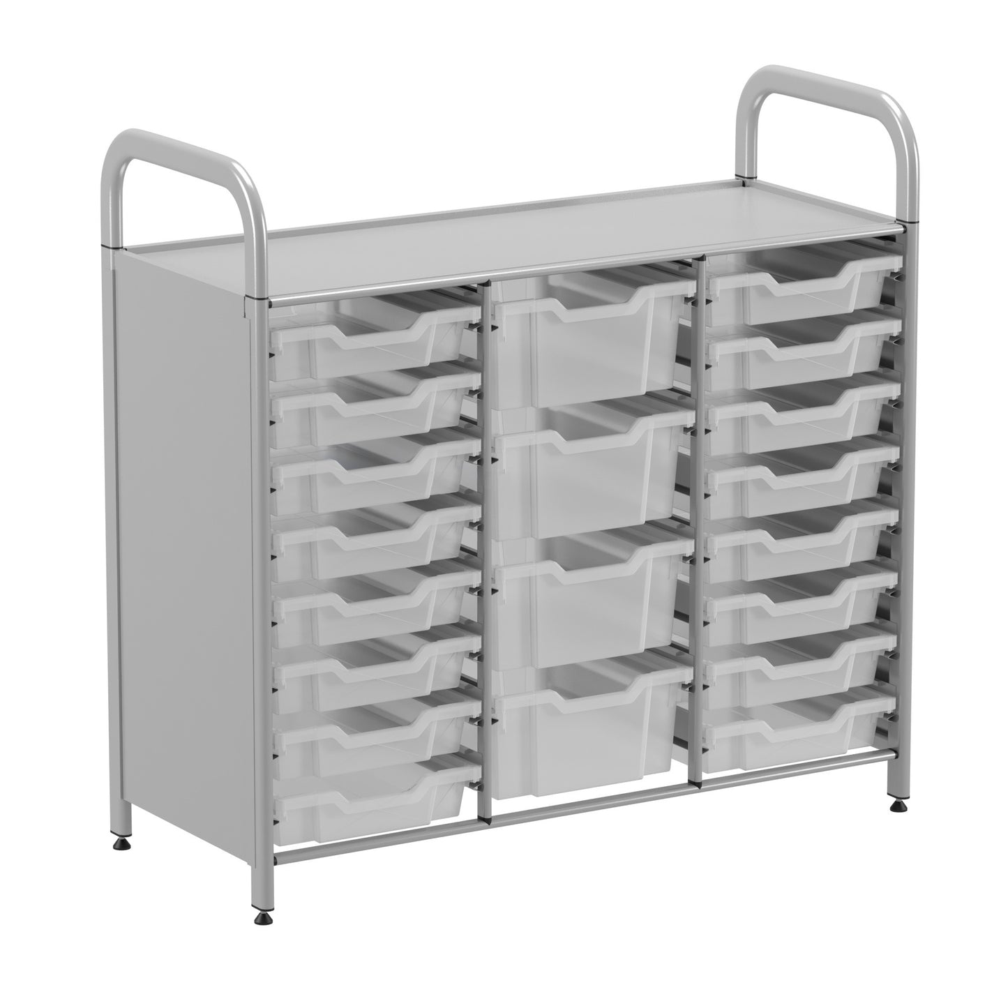 Gratnells Callero Custom Low Treble Starter Unit 16 Shallow & 4 Deep Trays