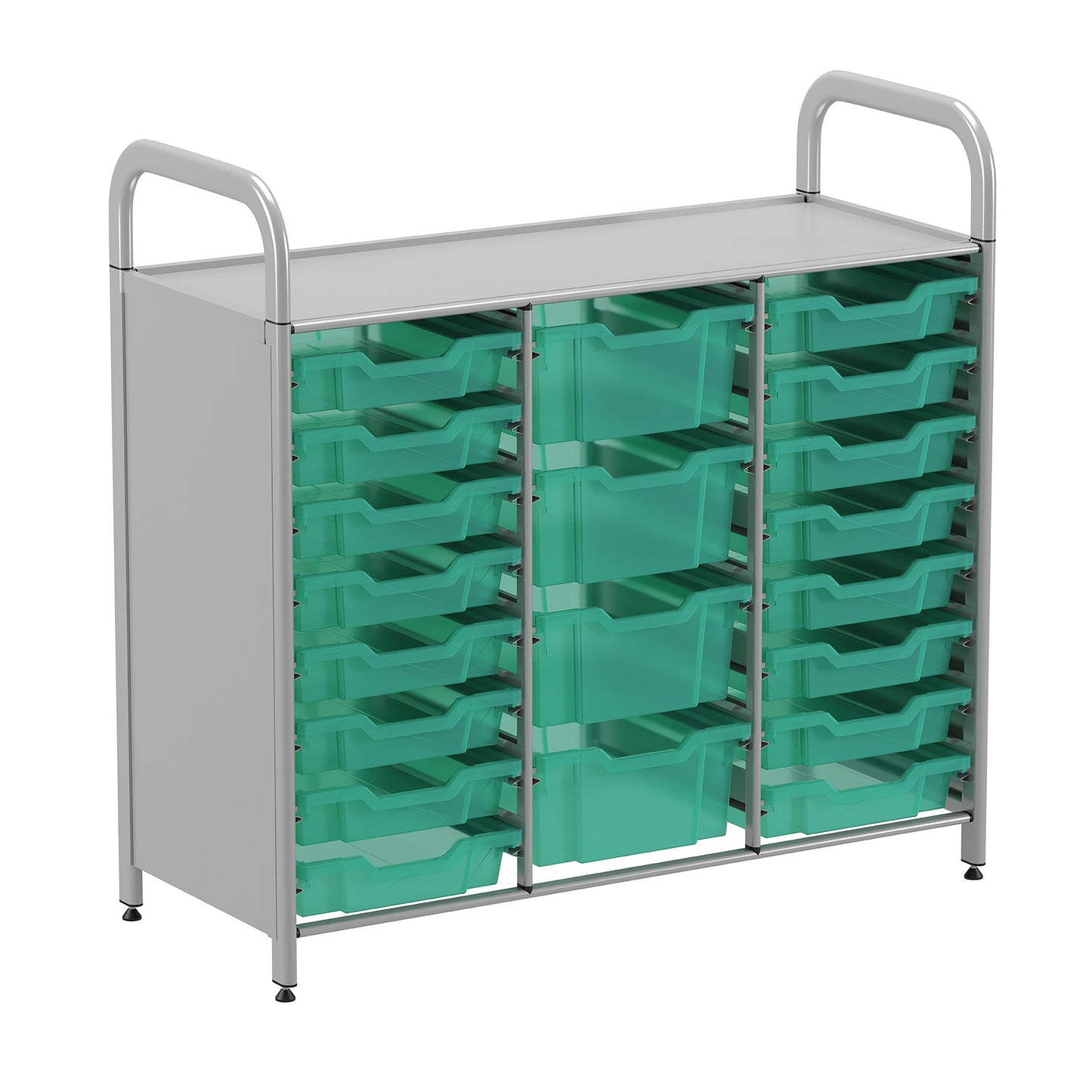 Gratnells Callero Custom Low Treble Starter Unit 16 Shallow & 4 Deep Trays
