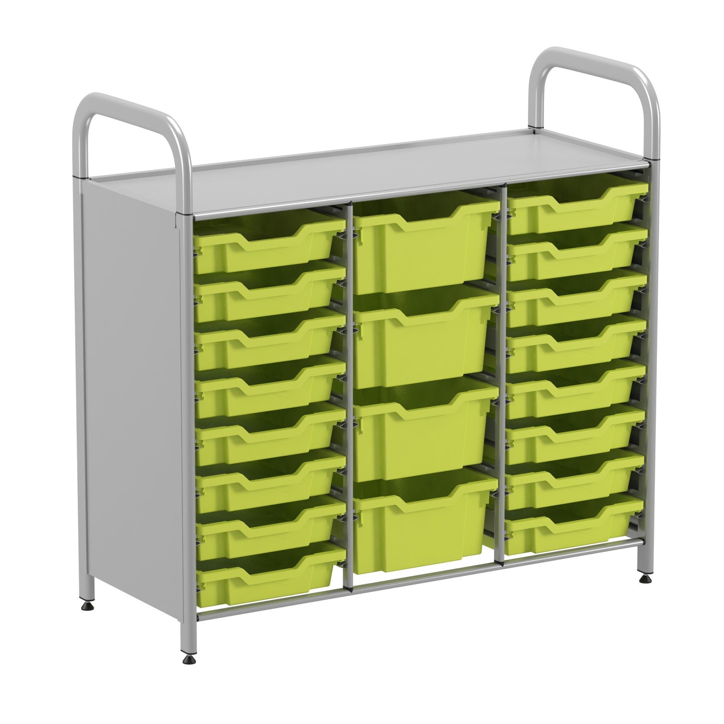 Gratnells Callero Custom Low Treble Starter Unit 16 Shallow & 4 Deep Trays