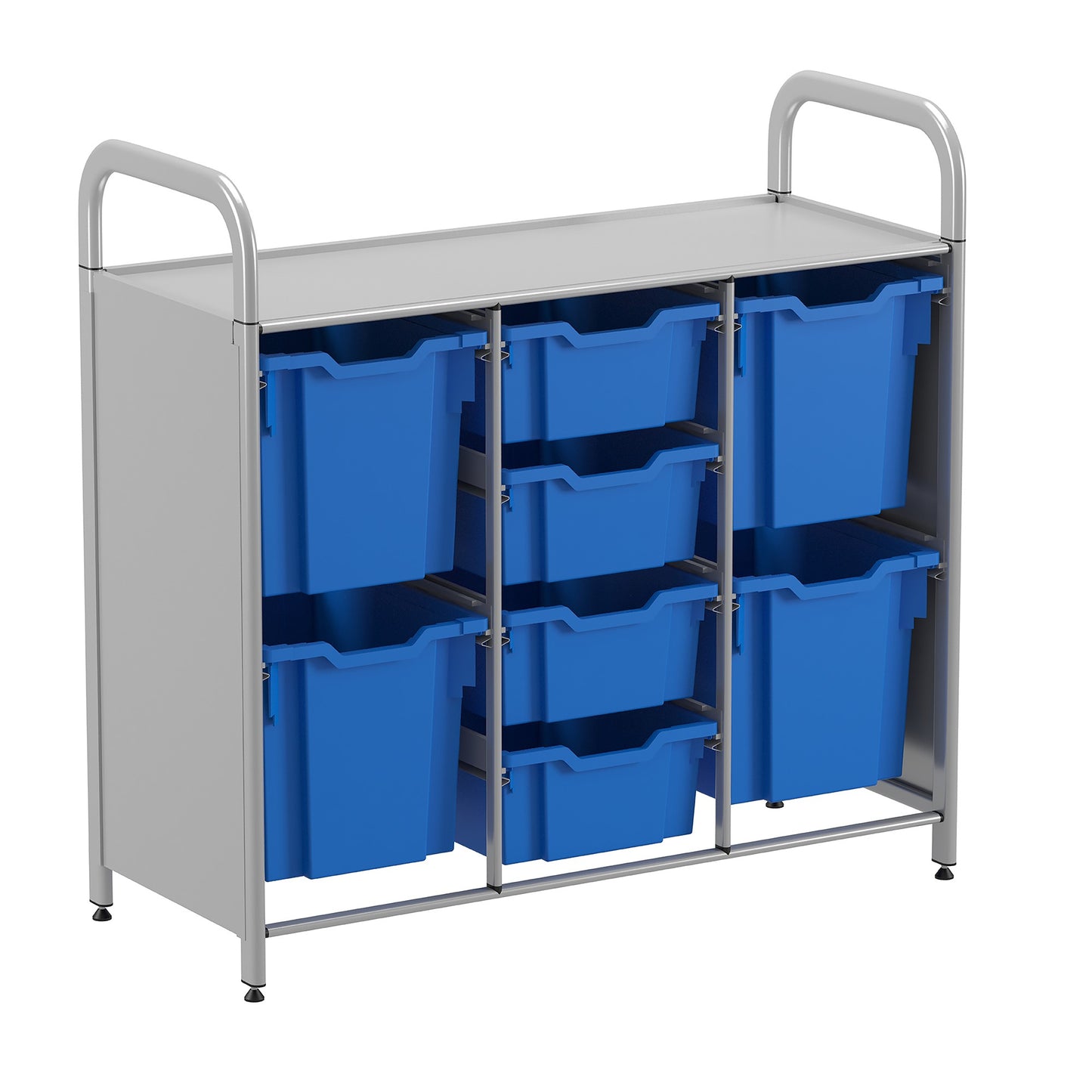 Gratnells Callero Custom Low Treble Starter Unit 4 Deep & 4 Jumbo Trays