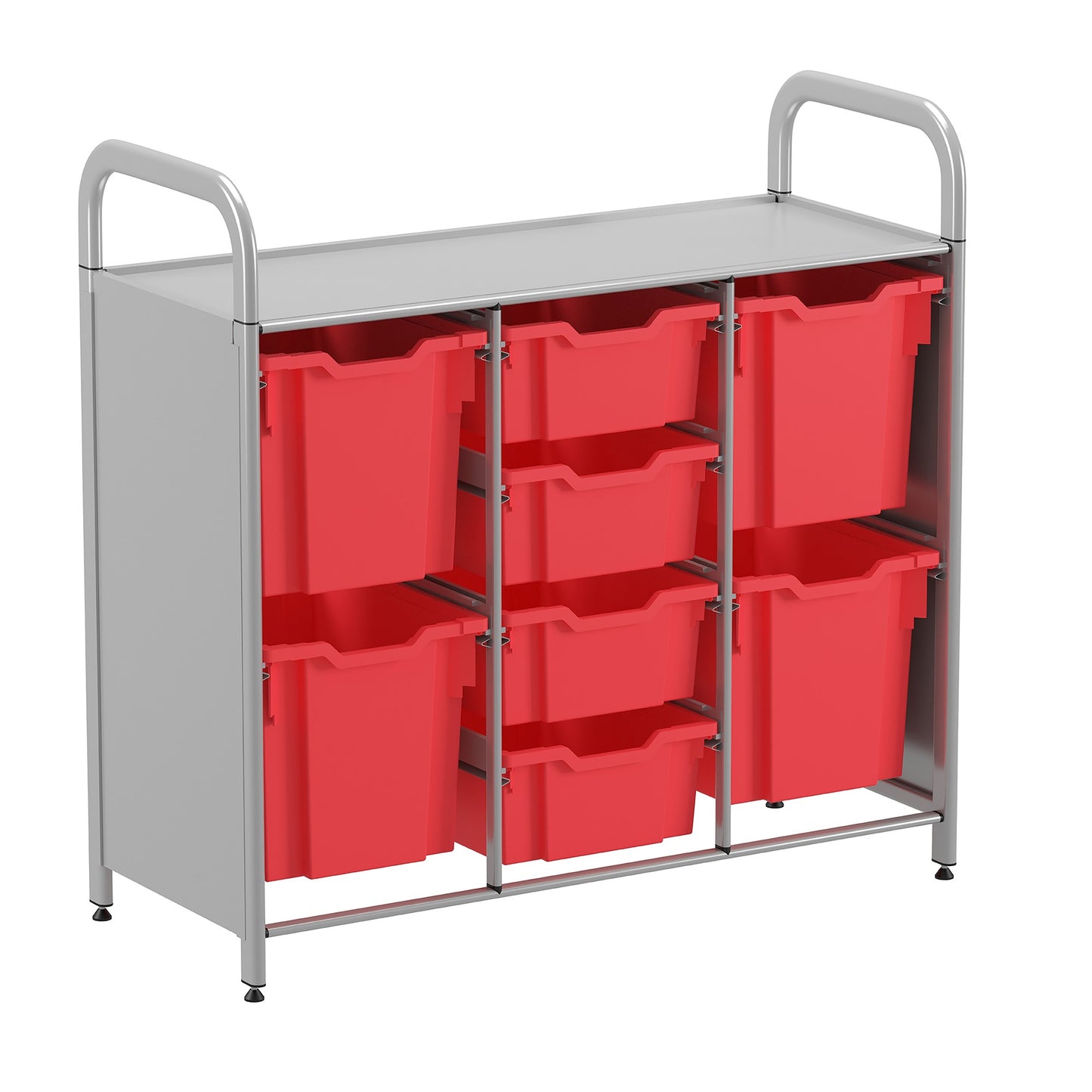 Gratnells Callero Custom Low Treble Starter Unit 4 Deep & 4 Jumbo Trays