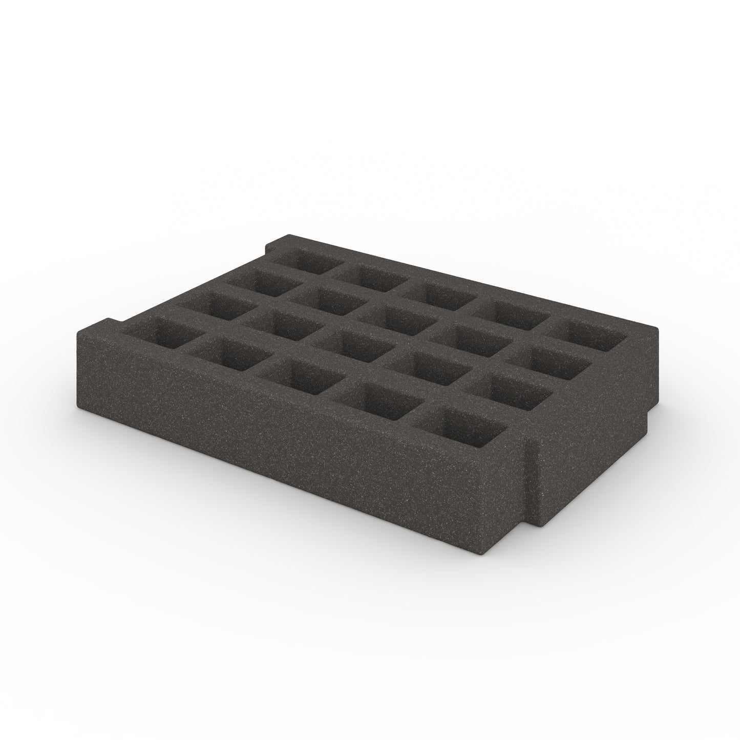 Gratnells Standard Extra Deep 60mm Foam Insert 20 Glasses 50 x 40mm Pack of 6