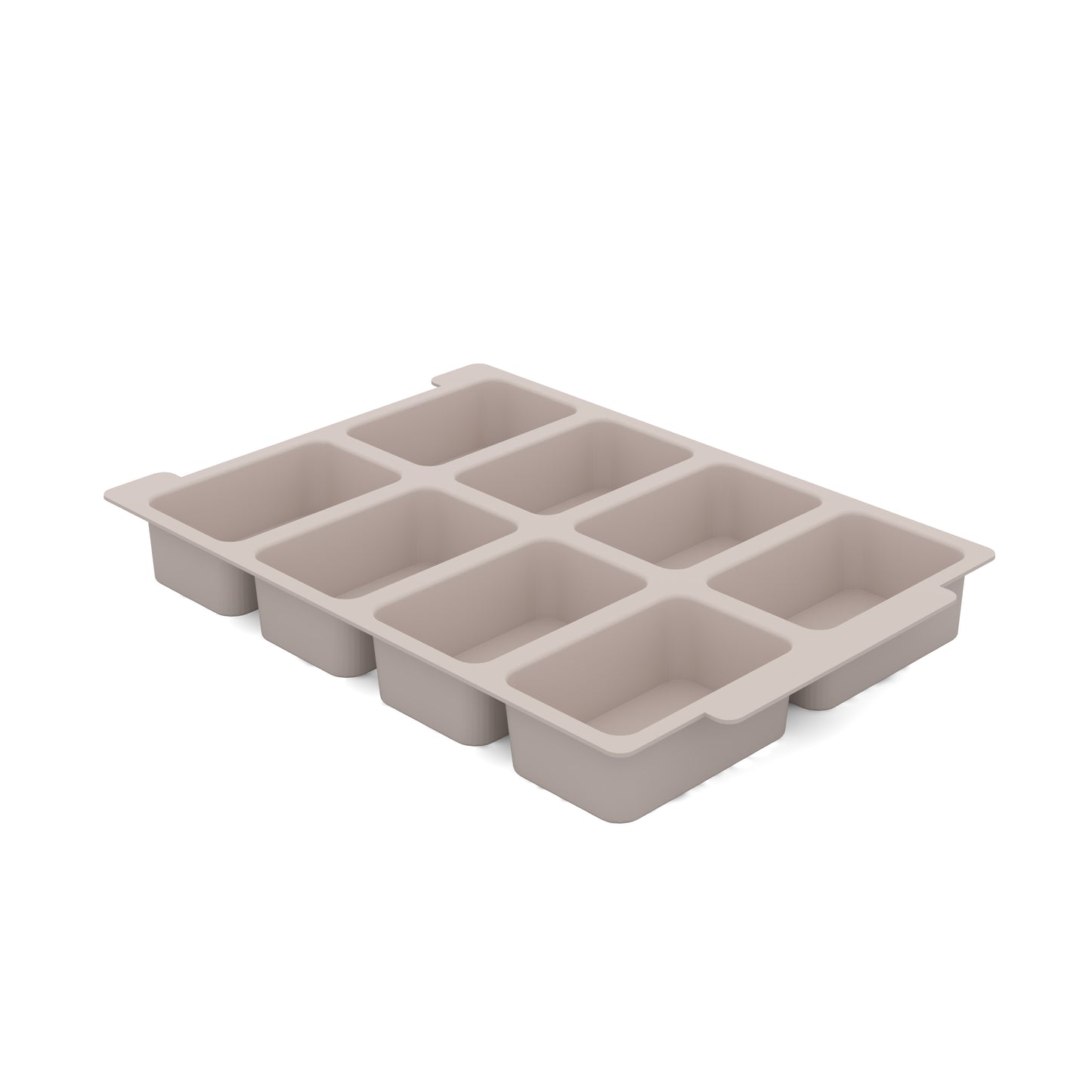 Gratnells Standard Shallow Dove Grey Moulded Insert 8 Sections Pack of 6
