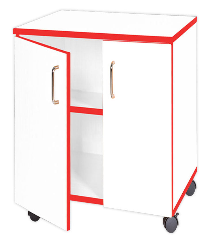 School JAZ 1107mm High Double Width Cupboard