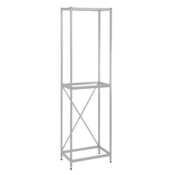 Gratnells Classic Tall Single White Frame (Assembled)