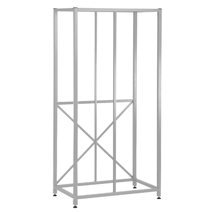 Gratnells Classic Tall Double White Frame (Assembled)