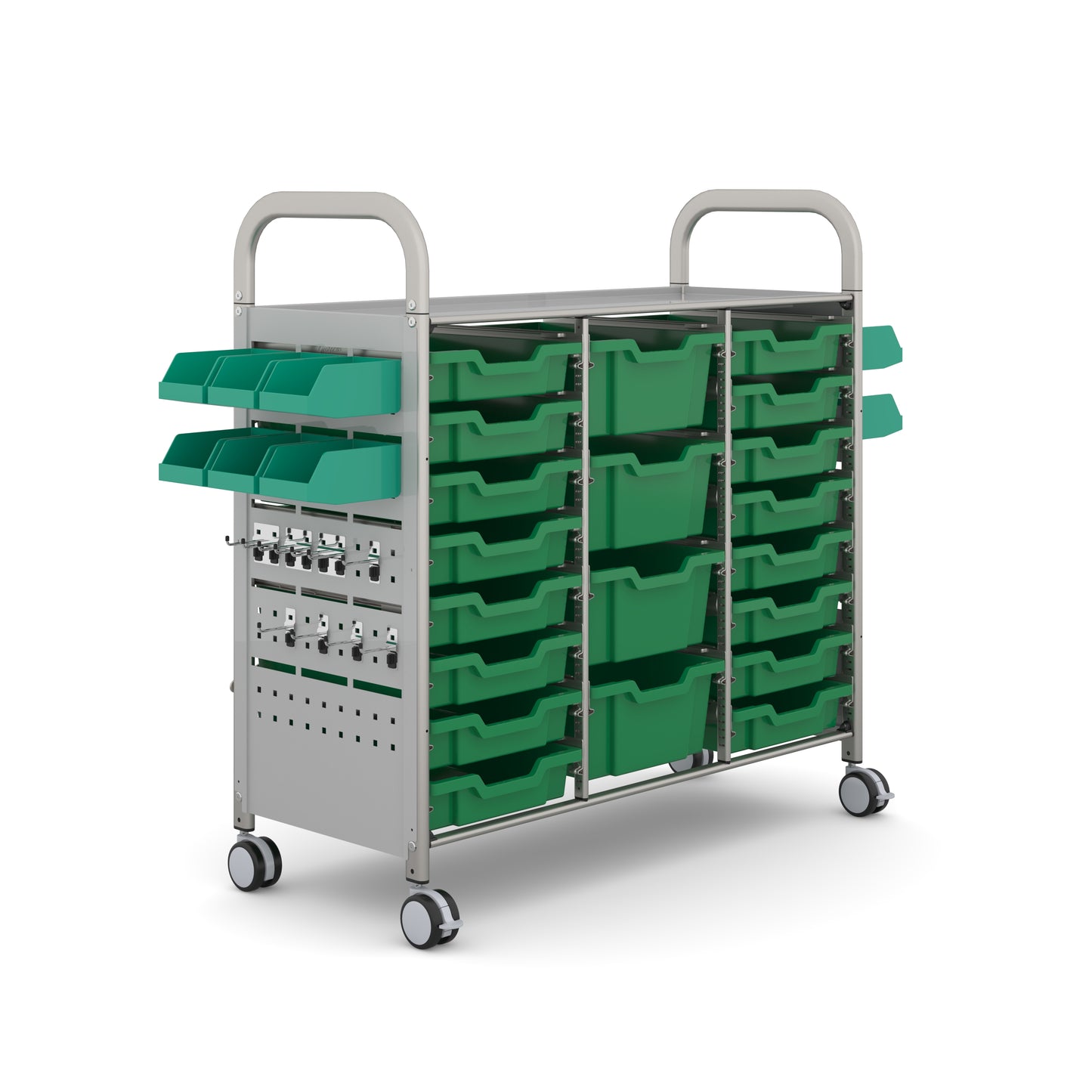 Gratnells Callero STEAM Treble Trolley 16 Shallow & 4 Deep Trays