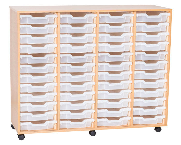 School 12 High 48 Tray Quad Unit