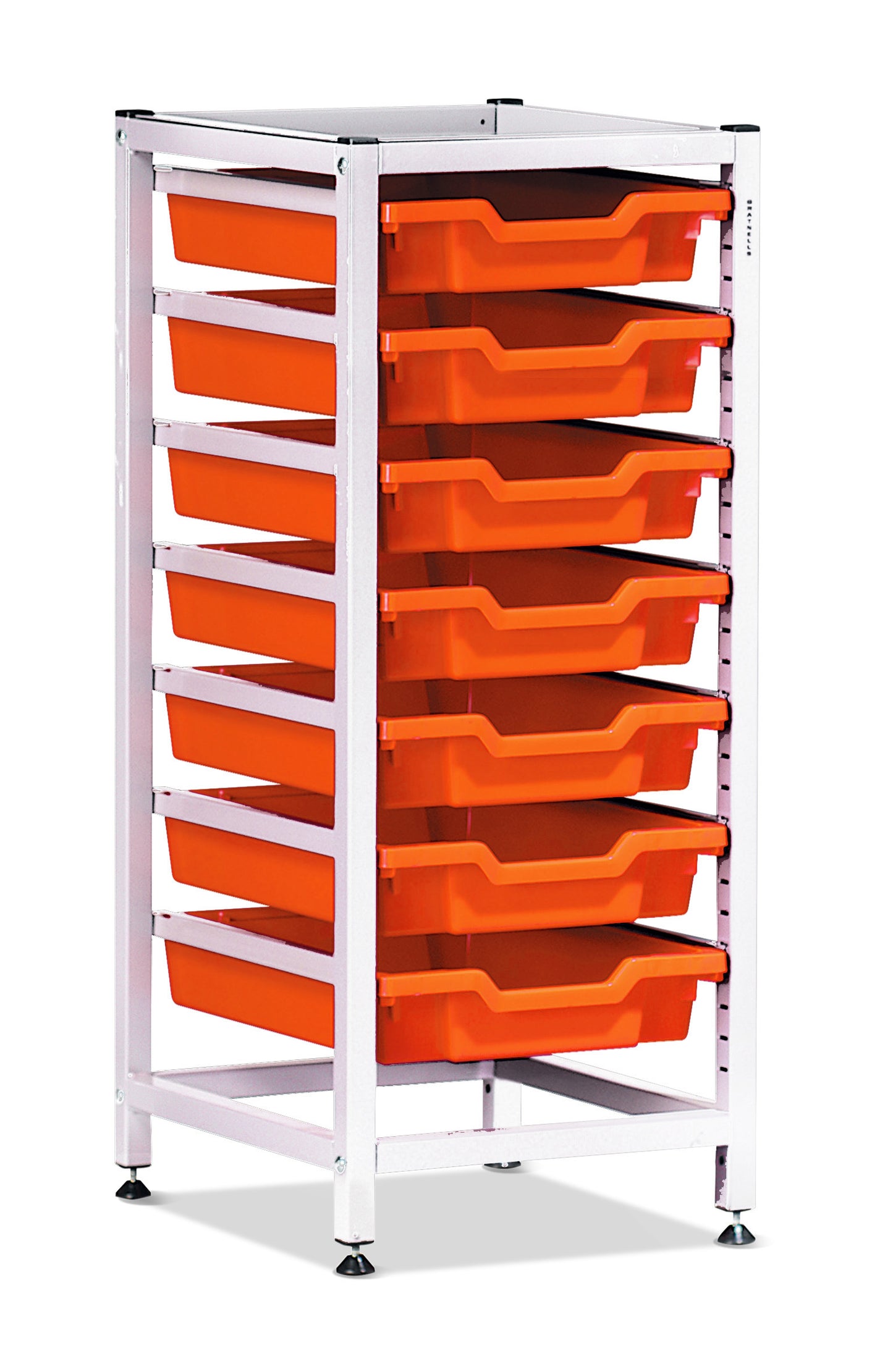 Gratnells Science Bench Height Single Frame 7 Shallow Trays