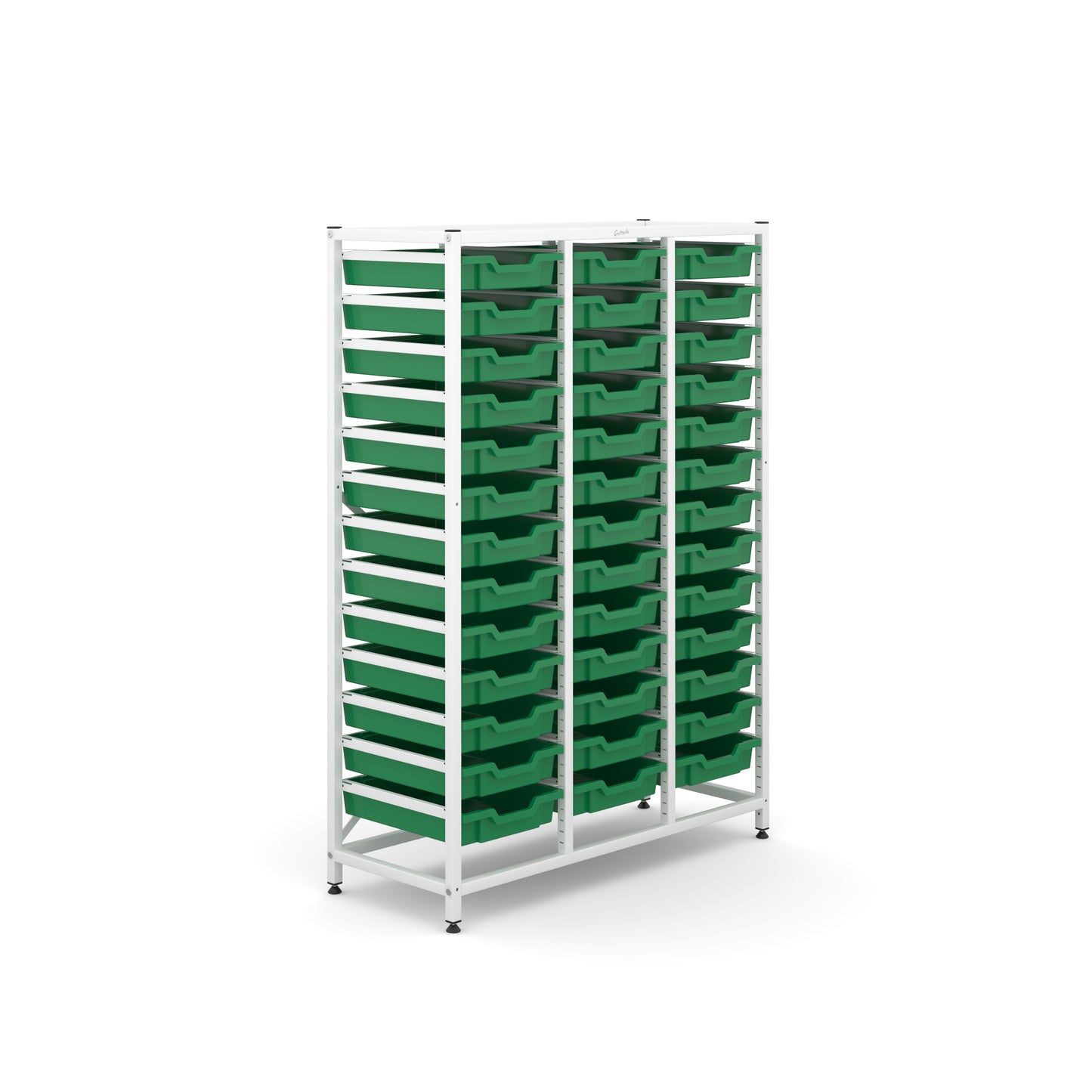 Gratnells Science Mid Treble Frame 39 Shallow Trays