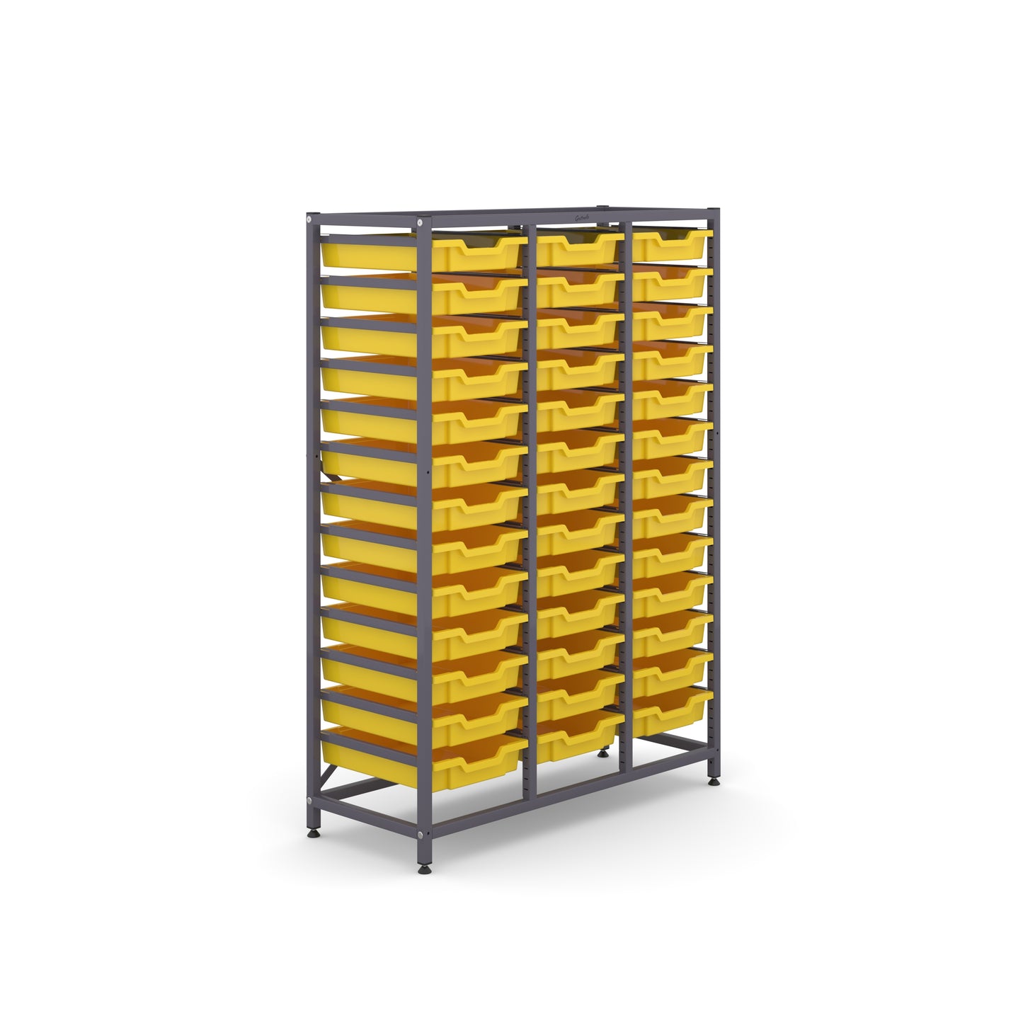 Gratnells Science Mid Treble Frame 39 Shallow Trays