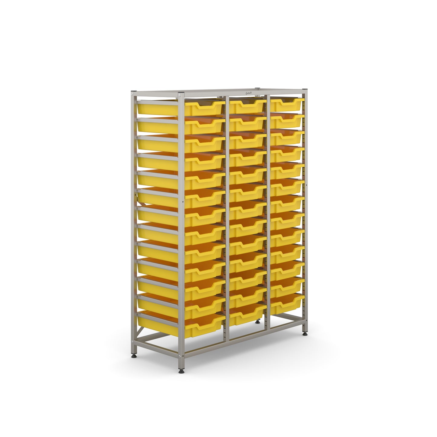 Gratnells Science Mid Treble Frame 39 Shallow Trays