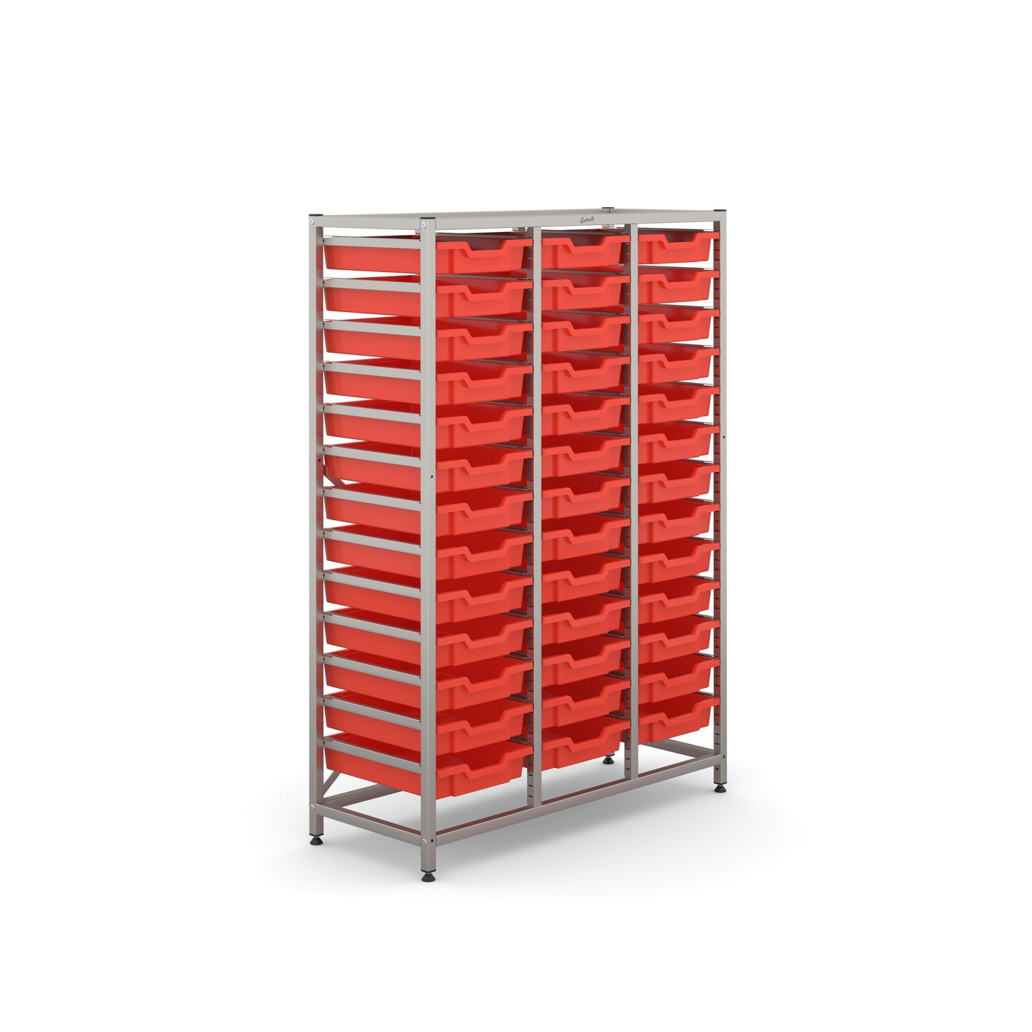 Gratnells Science Mid Treble Frame 39 Shallow Trays