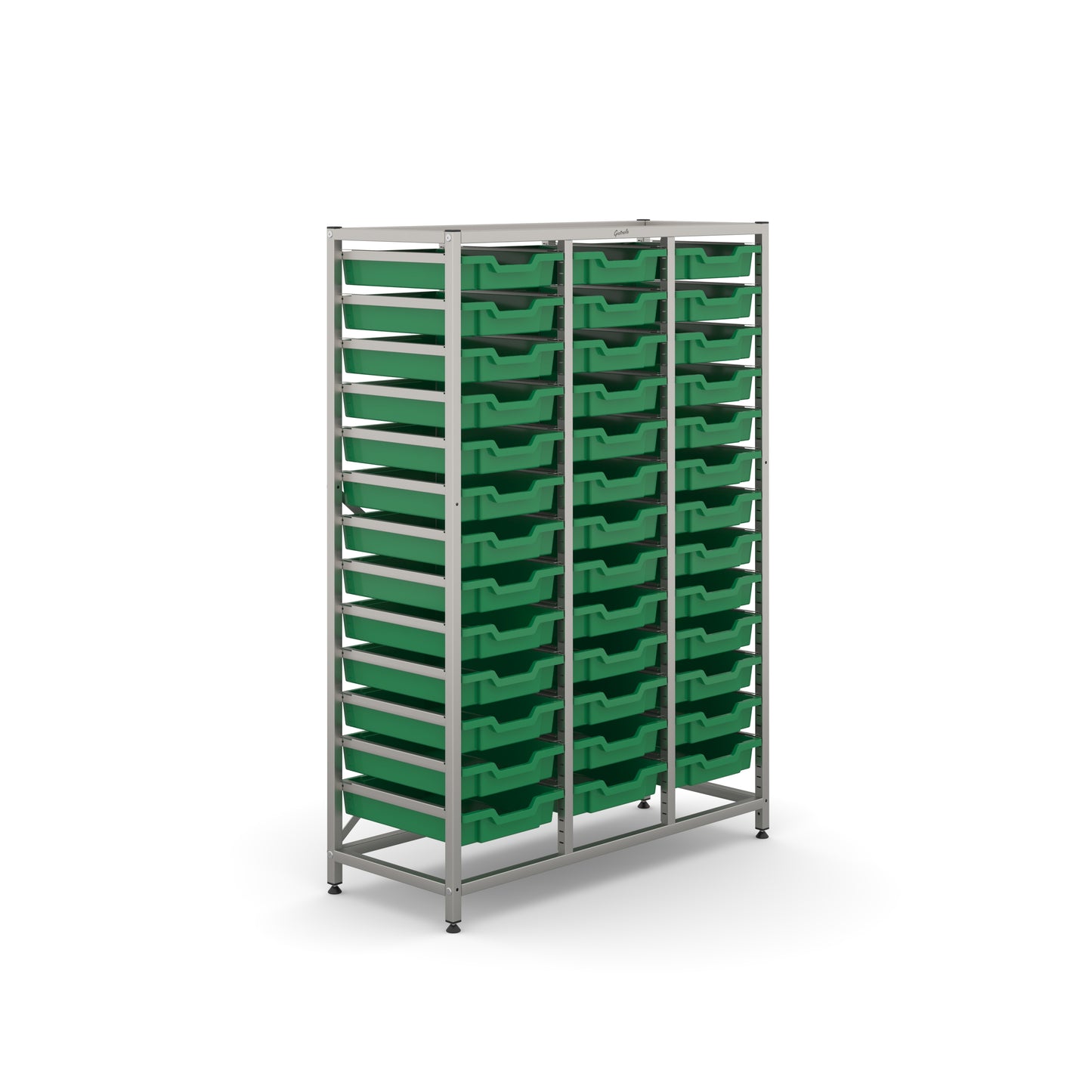 Gratnells Science Mid Treble Frame 39 Shallow Trays