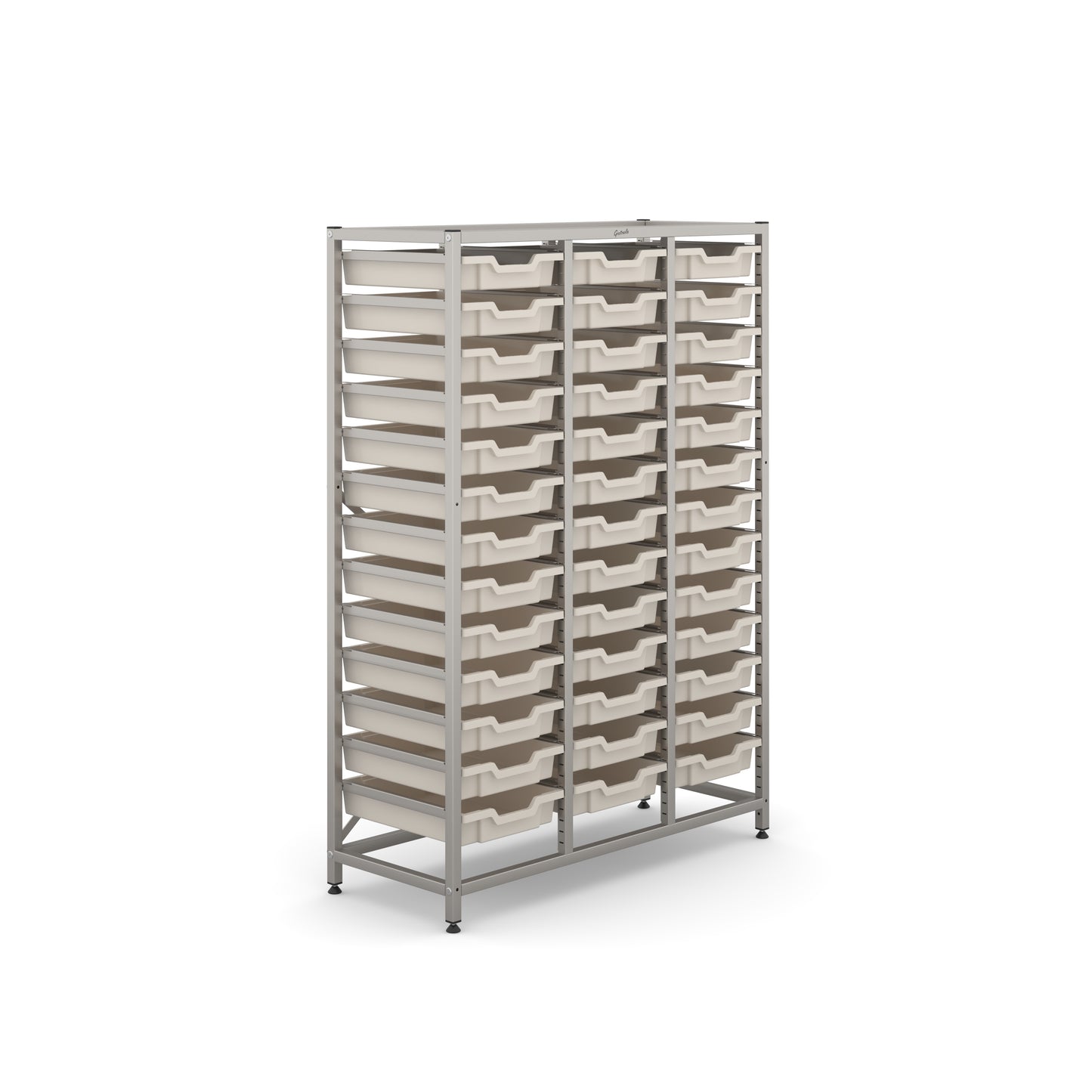 Gratnells Science Mid Treble Frame 39 Shallow Trays