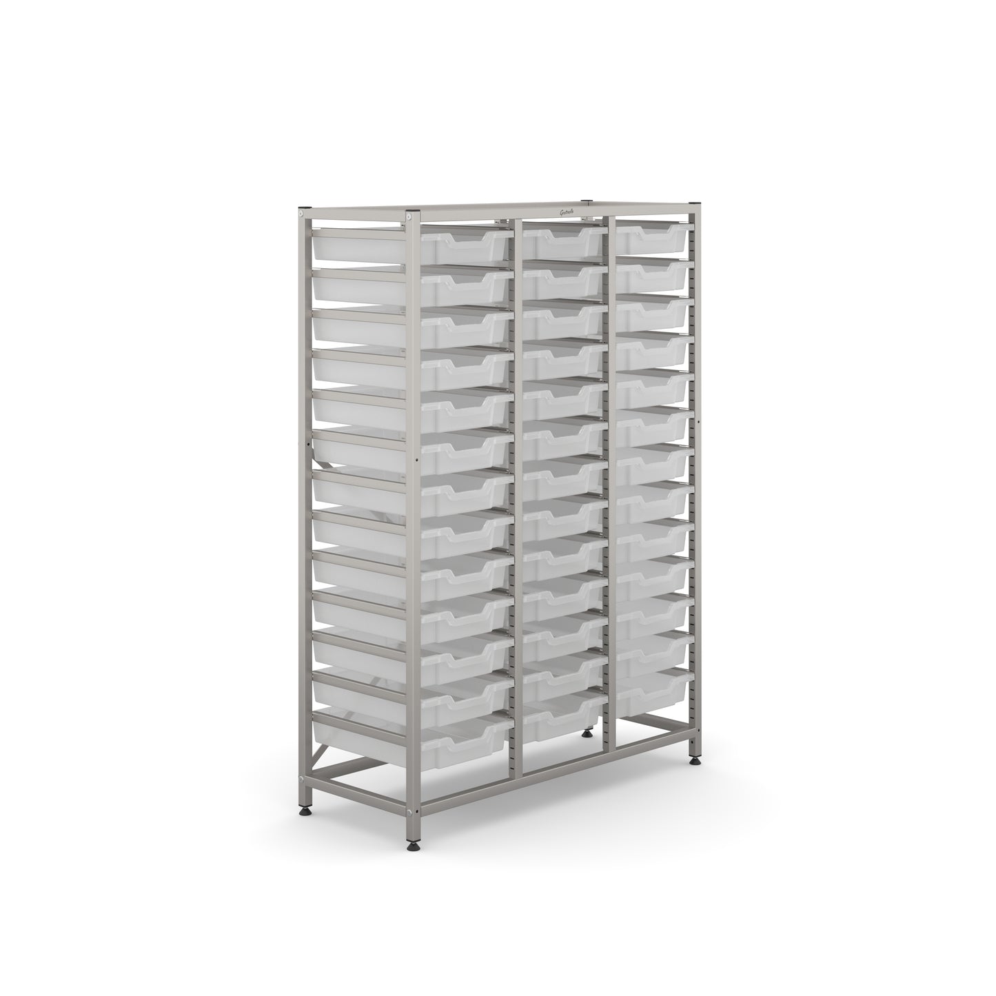 Gratnells Science Mid Treble Frame 39 Shallow Trays