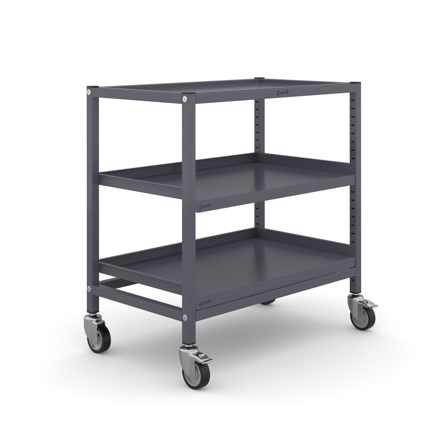 Gratnells Science Under Bench Double Span Trolley 2 Shelves