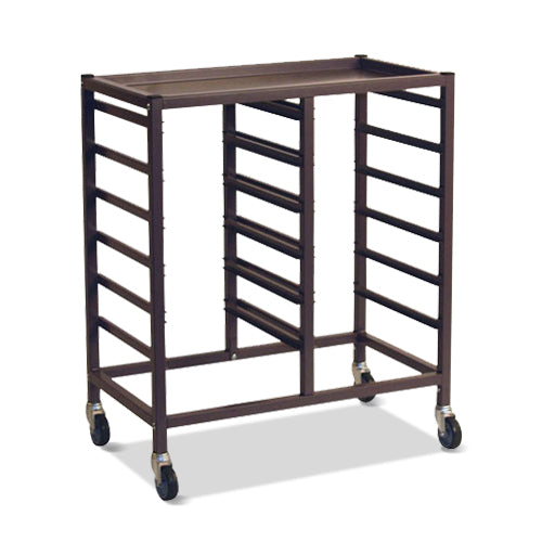 Gratnells Science Bench Height Double Trolley 12 Runner Pairs