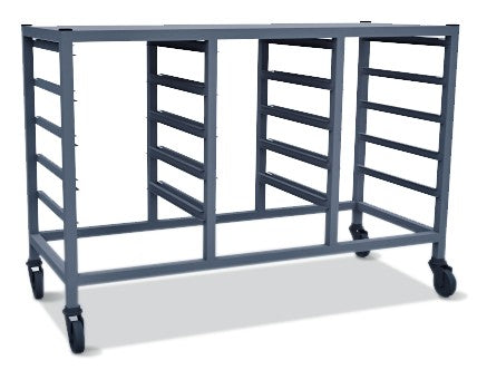 Gratnells Science Under Bench Treble Trolley 15 Runner Pairs