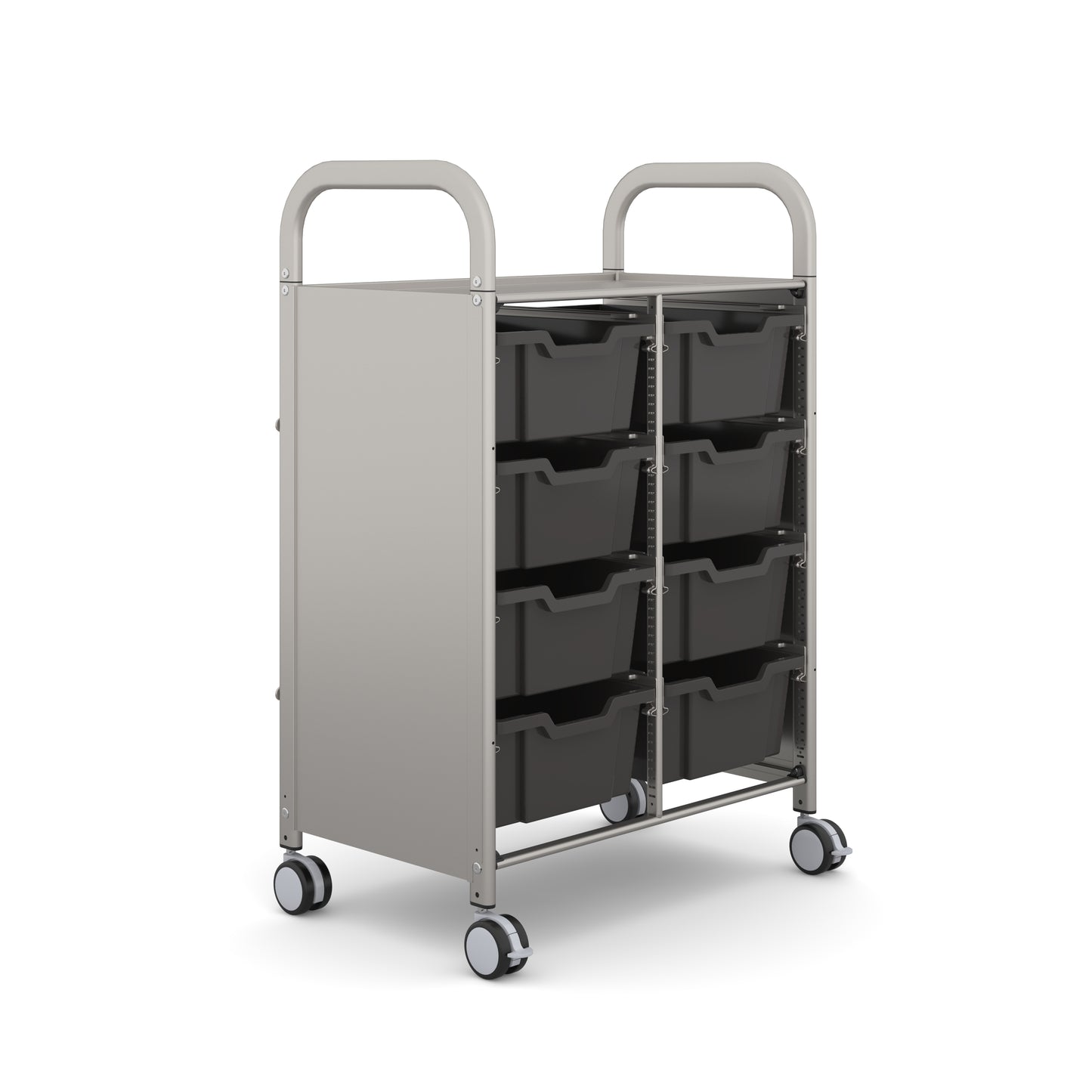 Gratnells Callero Plus Double Trolley 8 Deep Trays