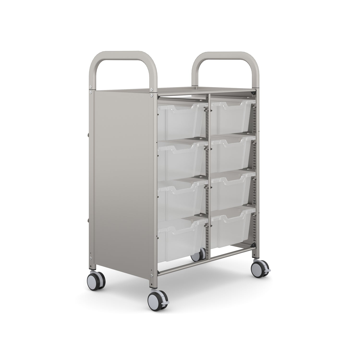 Gratnells Callero Plus Double Trolley 8 Deep Trays