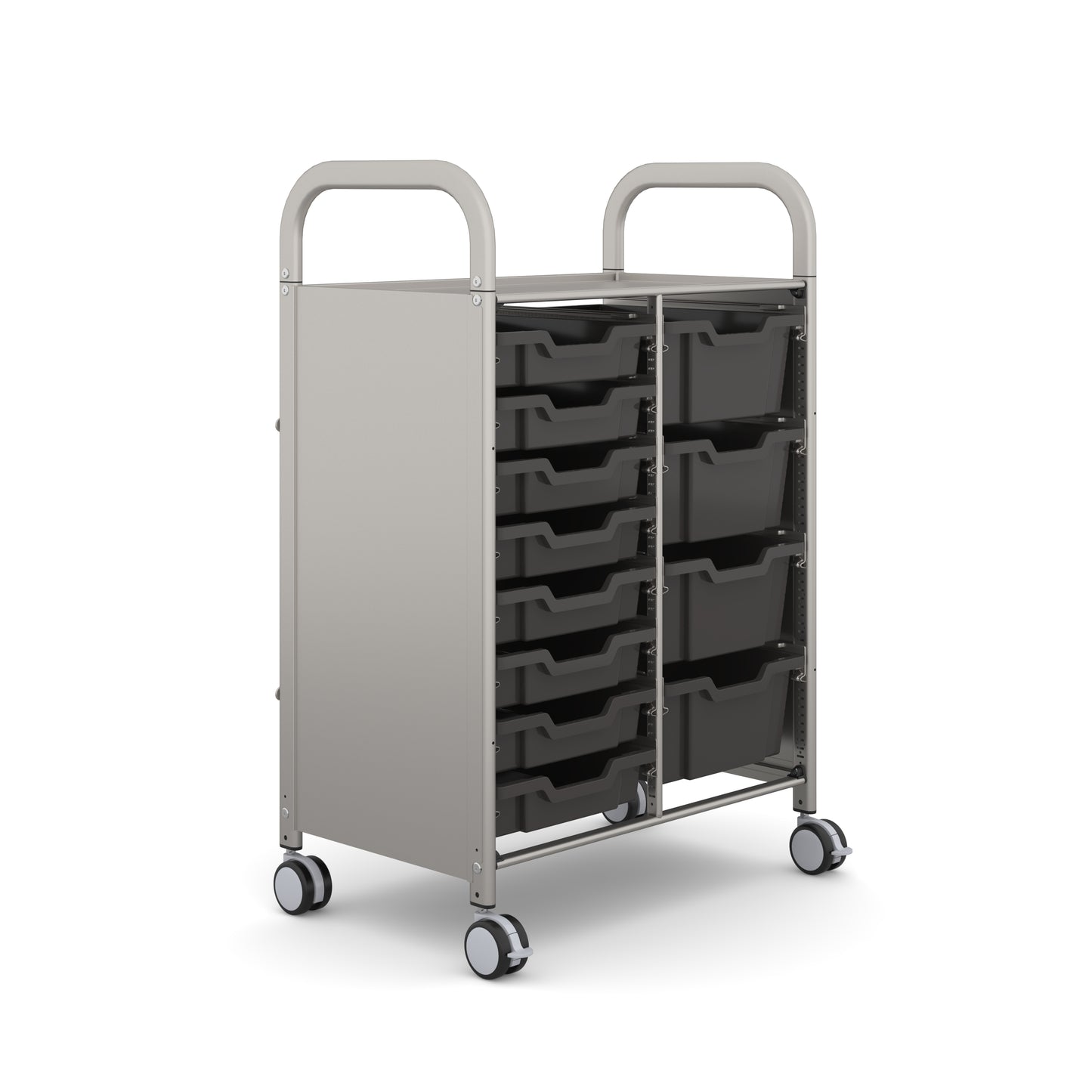Gratnells Callero Plus Double Trolley 8 Shallow & 4 Deep Trays