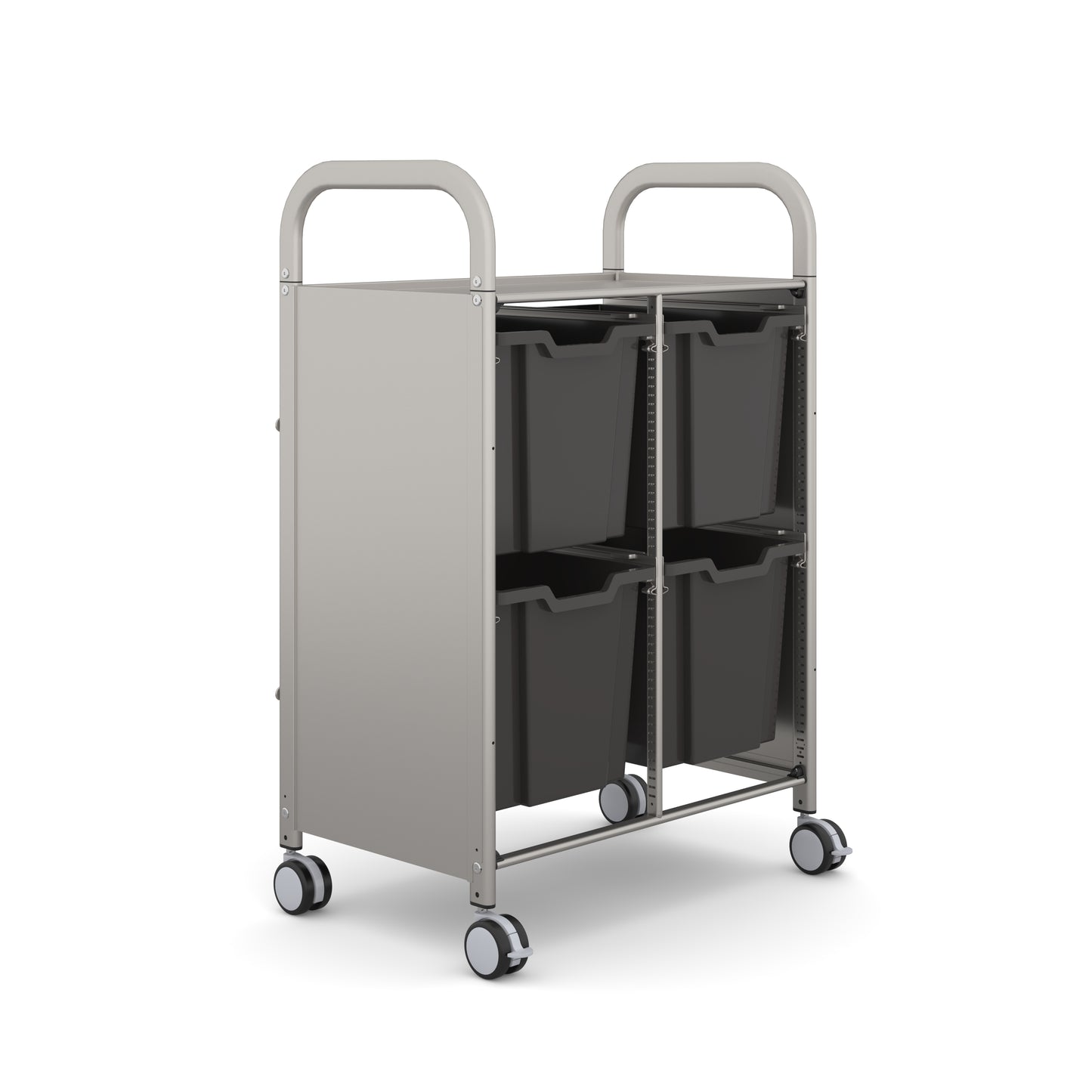 Gratnells Callero Plus Double Trolley 4 Jumbo Trays