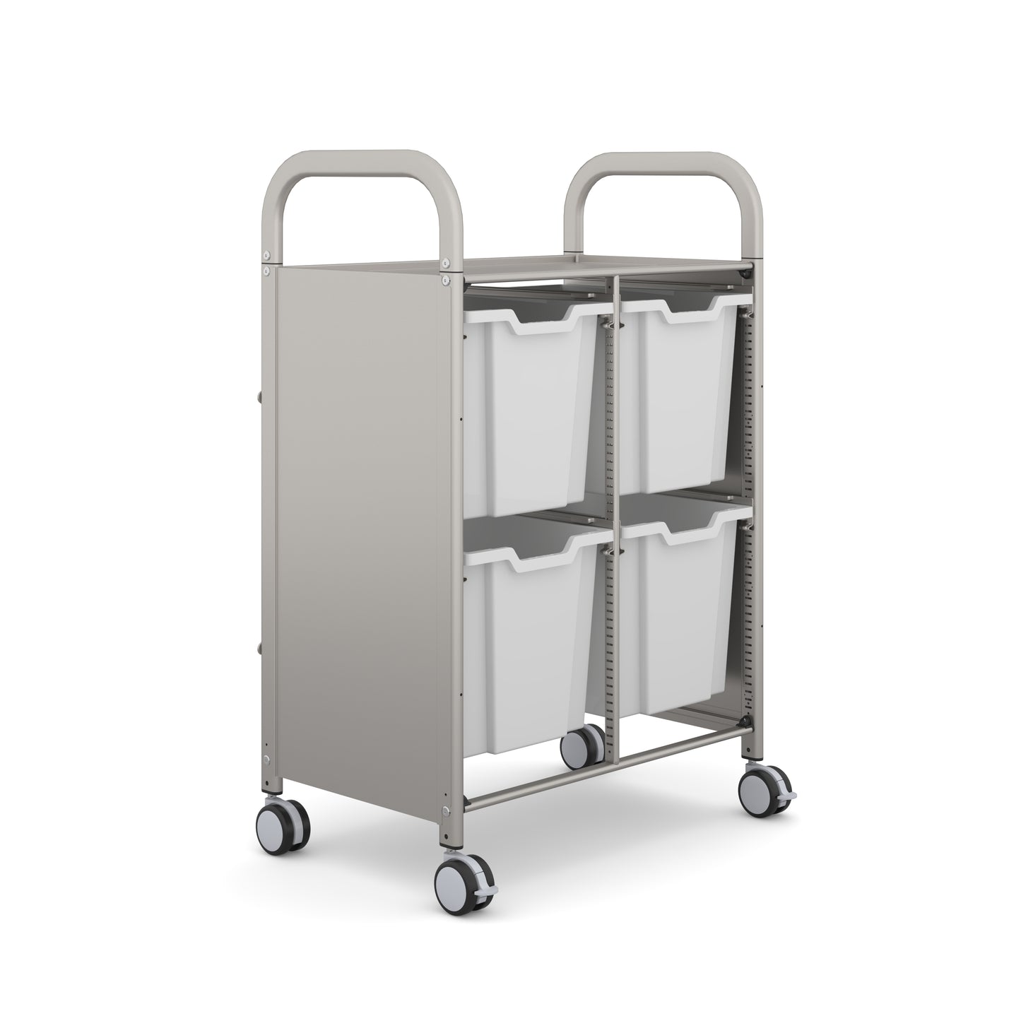 Gratnells Callero Plus Double Trolley 4 Jumbo Trays