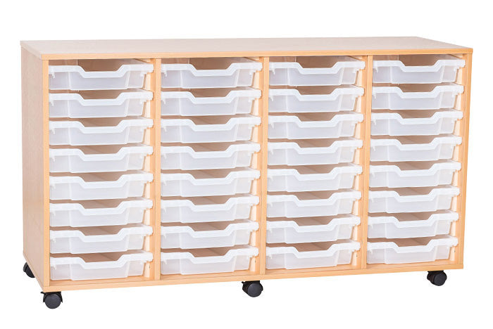 School 8 High 32 Tray Quad Unit