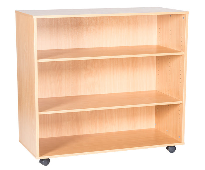 School 861mm High - 9 High Open Shelf Triple Unit